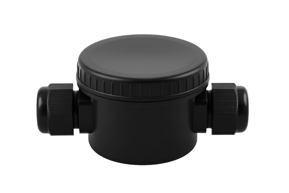 Applamp 3-Pin IP66 Waterdichte Lasdoos – Kabelverbinding voor Binnen & Buiten. IP66 beschermd tegen vocht en krachtige waterstralen