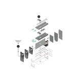 LUVAR 31mm opbouw / hangend Led Profiel 1m-2m