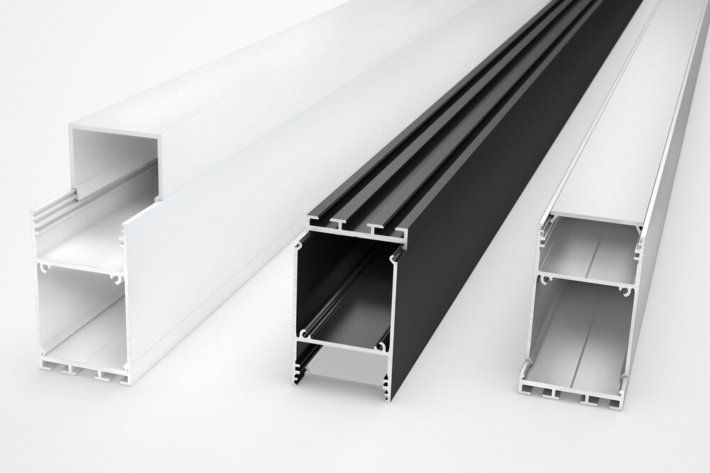 LUVAR 31mm opbouw / hangend Led Profiel 1m-2m