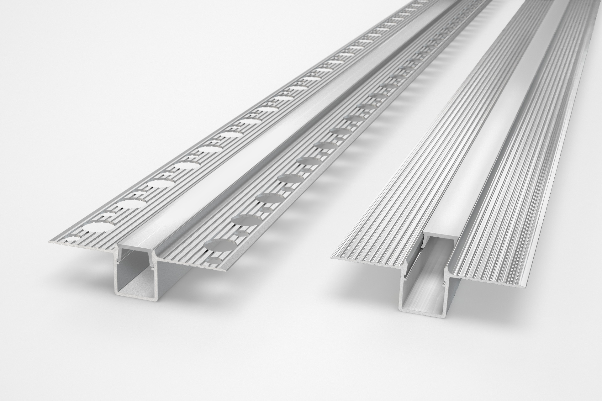 MODO TS 10mm verzonken Led Profiel voor gipsplaat en stucwerk.