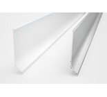 PLINTO Profiel - Opbouw Aluminium Plint 1m-2m