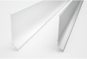 PLINTO Profiel - Opbouw Aluminium Plint 1m-2m