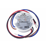 MWPower Waterdichte Voeding Mini Ø50mm - DC 24V 30 Watt 1.25A - IP67