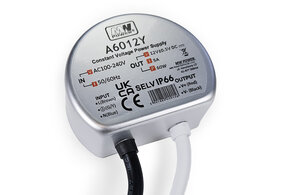 MWPower Mini Waterdichte Voeding ⌀58mm - DC 12V 60 Watt 5A - IP66