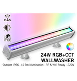 MiLight Milight Wall Washer RGB+Dual White - IP66 - 24Watt - 230Volt - 52CM