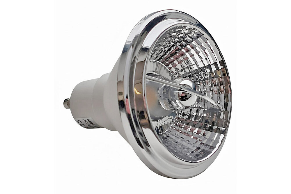 Dim2Warm  7W AR70 GU10 LED spot 2700K tot 1800K