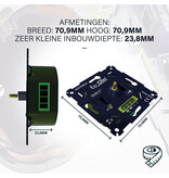 EcoDim ECO-DIM.04 Led dimmer universeel 0-150 W (Fase afsnijding / RC)