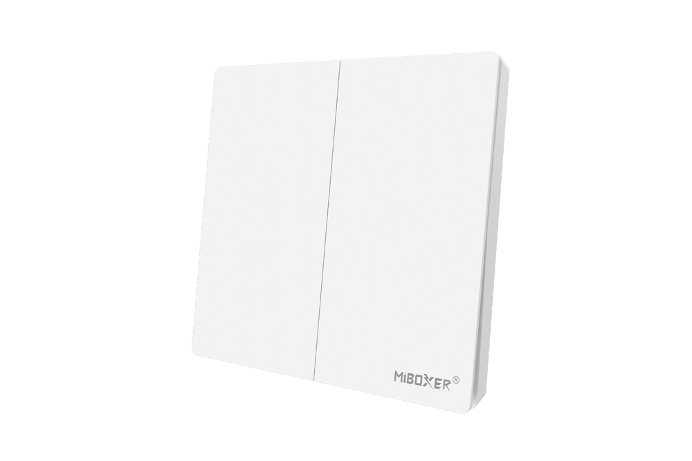 MiLight MiBoxer PUSH3 | 2 Zones draadloos dimpaneel (2,4 GHz) voor 2 zones