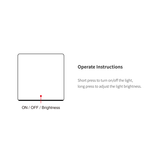 MiLight MiBoxer PUSH3 | 1 zonePUSH draadloos dimpaneel (2,4 GHz)