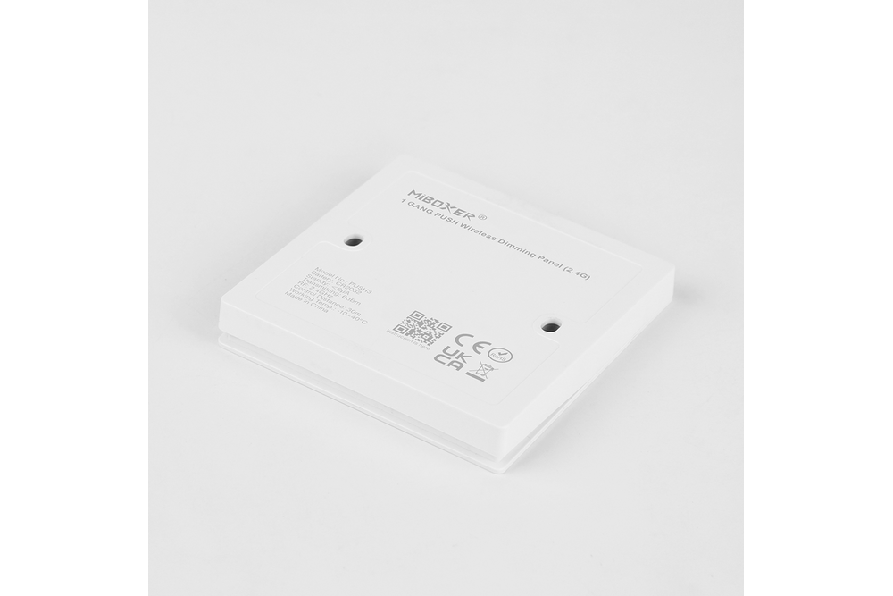 MiLight MiBoxer PUSH3 | 1 zonePUSH draadloos dimpaneel (2,4 GHz)