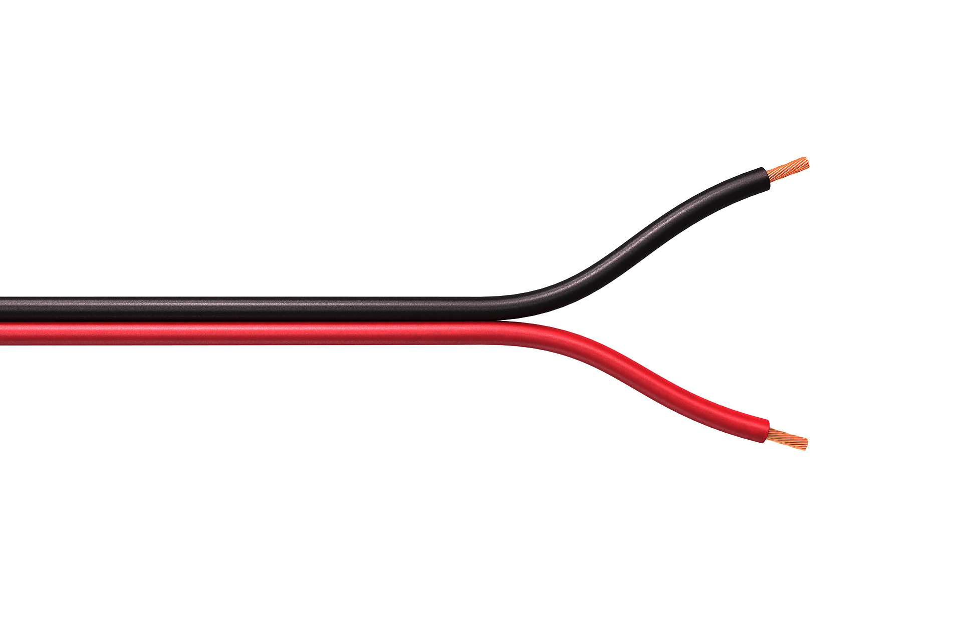 2-aderige kabel voor ledstrips 0,75 mm²