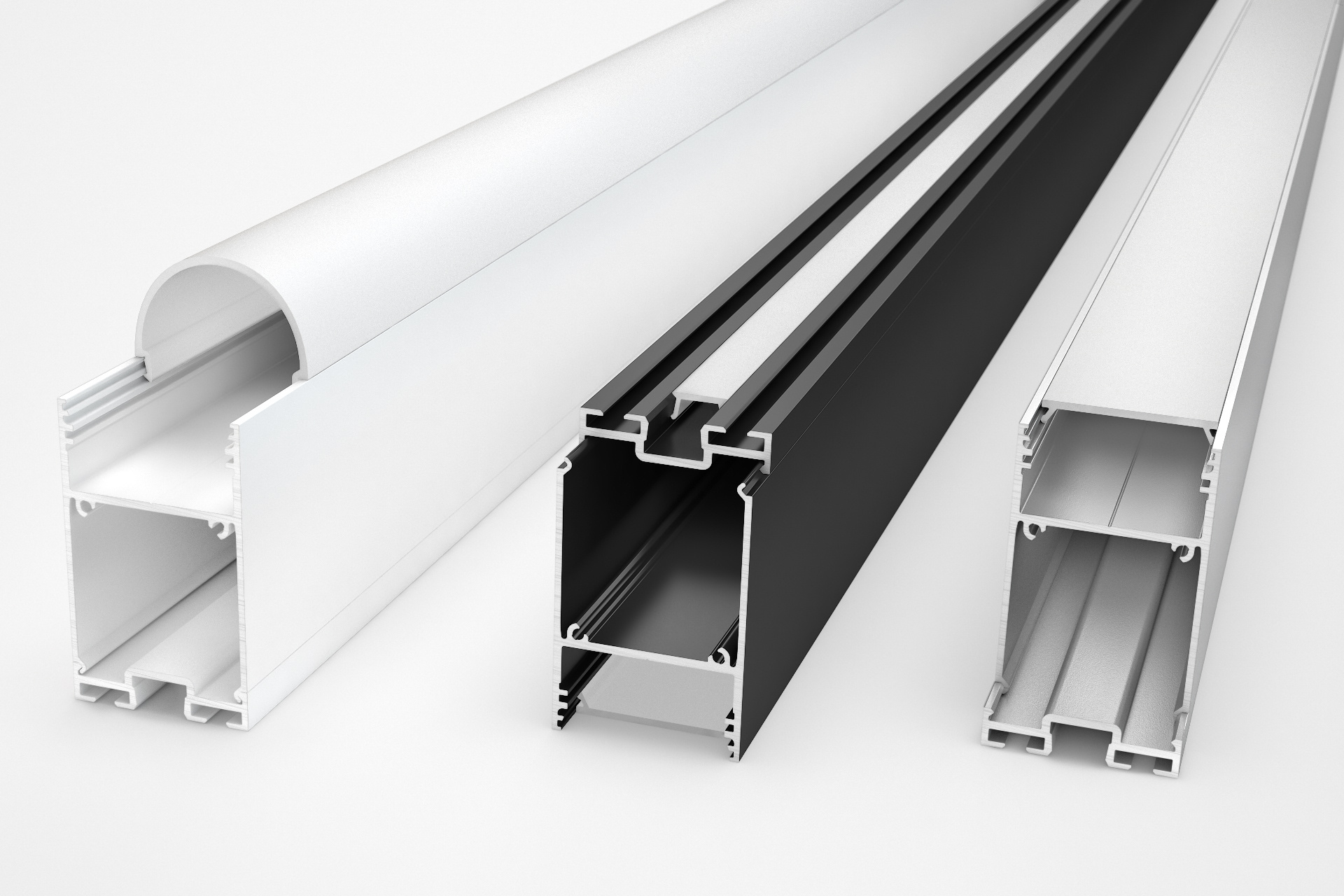 LUVAR UL 31mm hangend Led Profiel 1m-2m