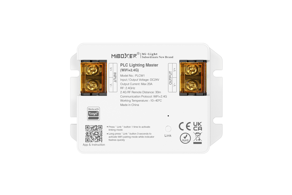 MiLight MiBoxer PLCW1 PLC Lighting Master WiFi+RF voor PLC zwembad- en buitenverlichting