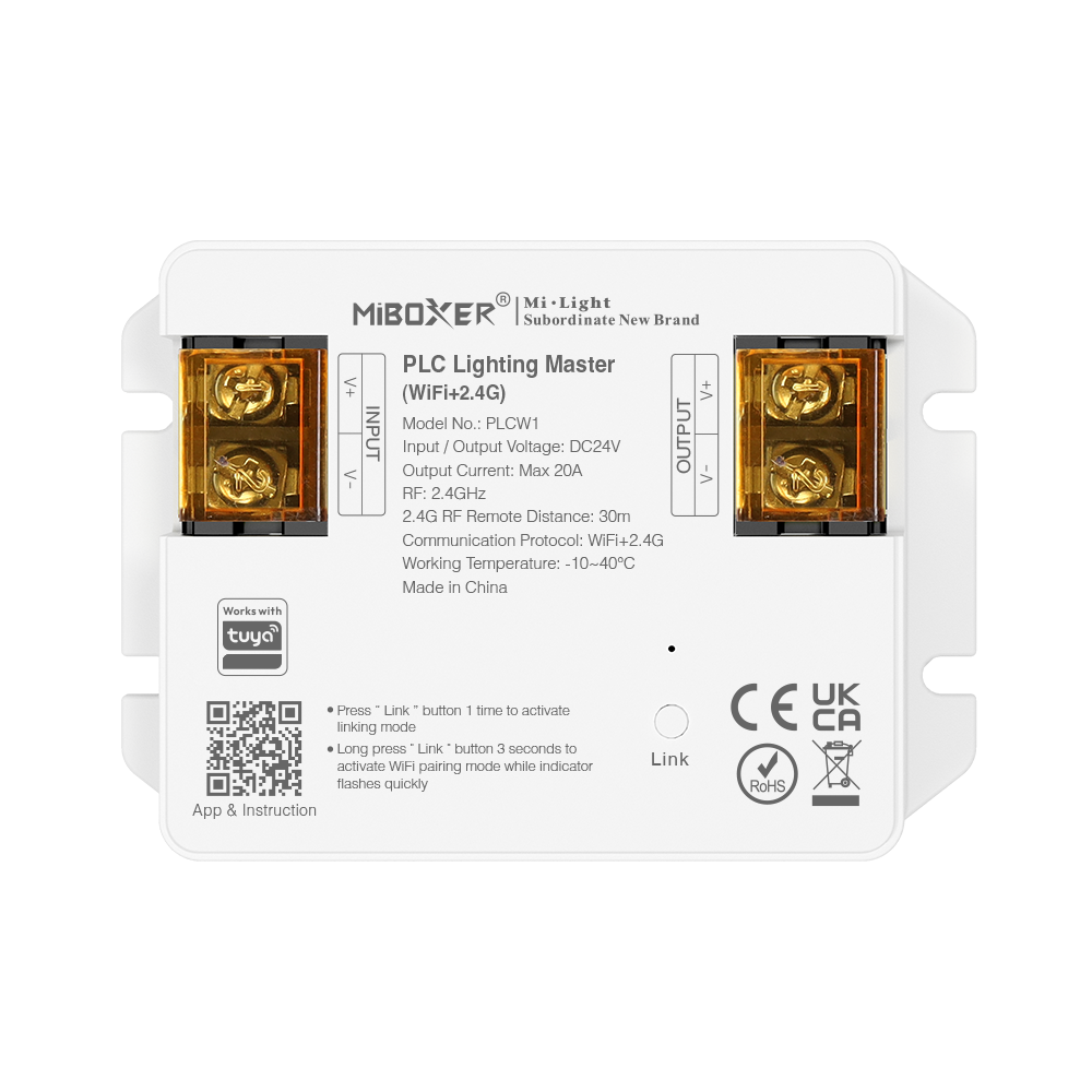 MiLight MiBoxer PLCW1 PLC Lighting Master WiFi+RF voor PLC zwembad- en buitenverlichting