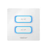 MiLight MiBoxer ESW2 2-zones Smart Wandschakelaar WiFi + 2.4G (wit)