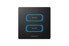 MiLight ES2WB WiFi + 2.4G Wandschakelaar (zwart)