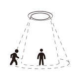 MiLight MiBoxer HPS1-RF microwave radar aanwezigheids sensor 24 GHz