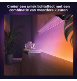 Philips Hue Philips Hue gradient lightstrip - wit en gekleurd licht - 2m - basis | 20 Watt