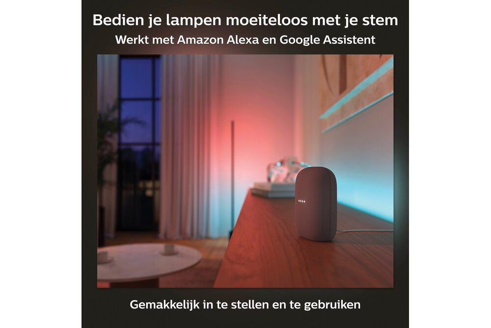 Philips Hue Philips Hue gradient lightstrip - wit en gekleurd licht - 2m - basis | 20 Watt