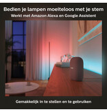 Philips Hue Philips Hue gradient lightstrip - wit en gekleurd licht - 2m - basis | 20 Watt