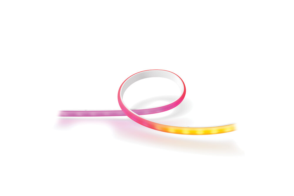 Philips Hue Philips Hue gradient lightstrip - wit en gekleurd licht - 1m - uitbreiding | 12 Watt