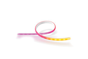 Philips Hue Philips Hue gradient lightstrip - wit en gekleurd licht - 1m - uitbreiding | 12 Watt