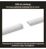 Philips Hue Philips Hue gradient lightstrip - wit en gekleurd licht - 1m - uitbreiding | 12 Watt