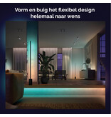 Philips Hue Philips Hue gradient lightstrip - wit en gekleurd licht - 1m - uitbreiding | 12 Watt