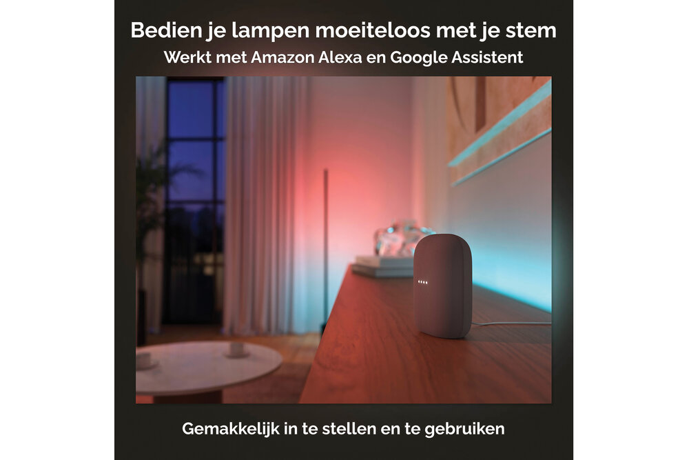 Philips Hue Philips Hue gradient lightstrip - wit en gekleurd licht - 1m - uitbreiding | 12 Watt