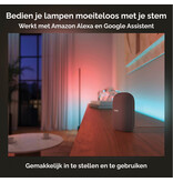 Philips Hue Philips Hue gradient lightstrip - wit en gekleurd licht - 1m - uitbreiding | 12 Watt