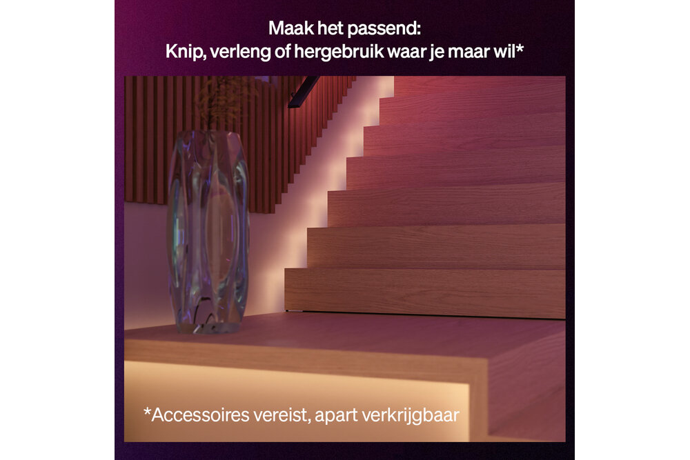 Philips Hue Philips Hue Flux LED strip 3 m | 1200 lumen (totaal) | 12 Watt