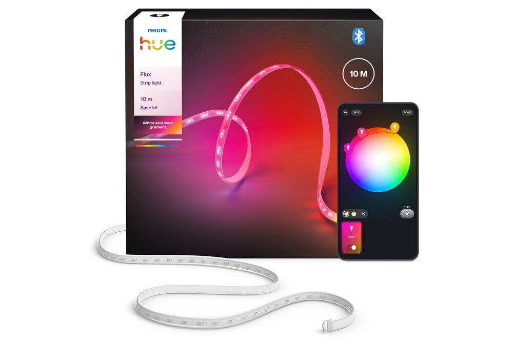 Philips Hue Philips Hue Flux LED strip 10 m | 2000 lumen (totaal) | 20 Watt