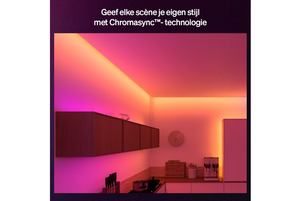 Philips Hue Philips Hue Flux ultraheldere LED strip 3 m | 2900 lumen (totaal) | 29 Watt