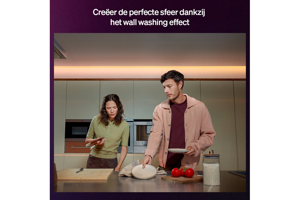 Philips Hue Philips Hue Flux ultraheldere LED strip 10m | 6000 lumen (totaal) | 60 Watt