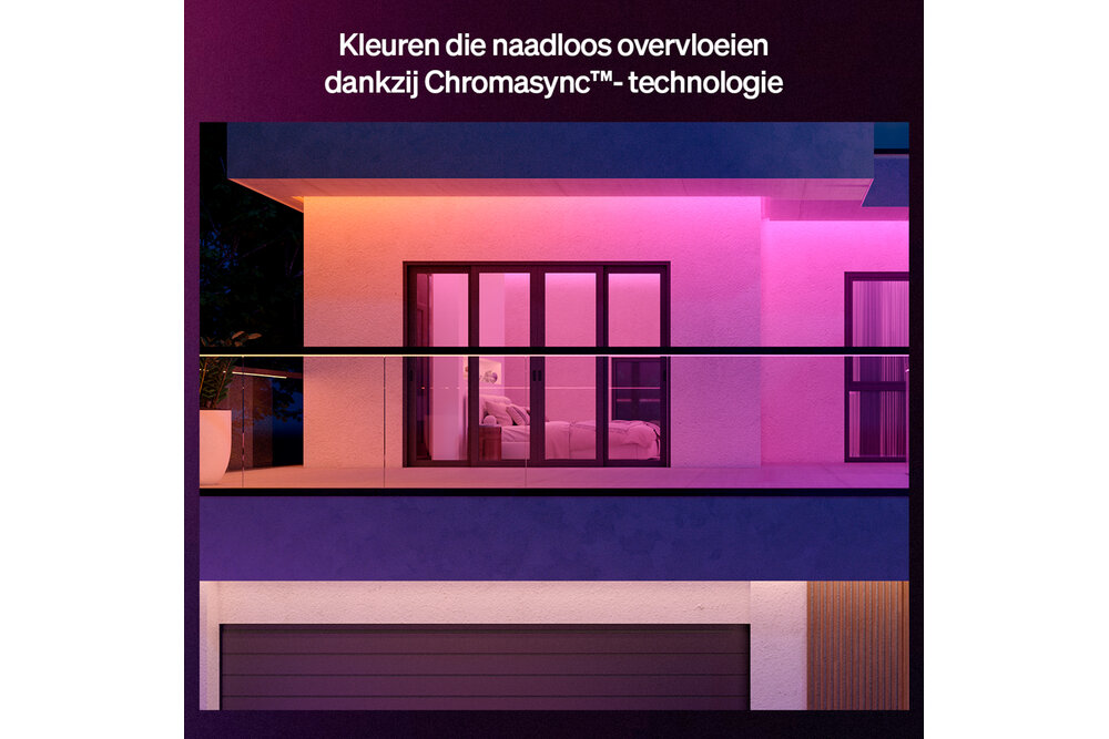 Philips Hue Philips Hue Flux LED strip voor buiten 5 m | 3000 lumen (totaal) | 30 Watt