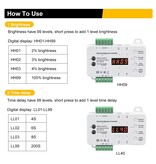WorldUniqueen Dynamische trapverlichting controller | Max 16 tredes | 12/24V