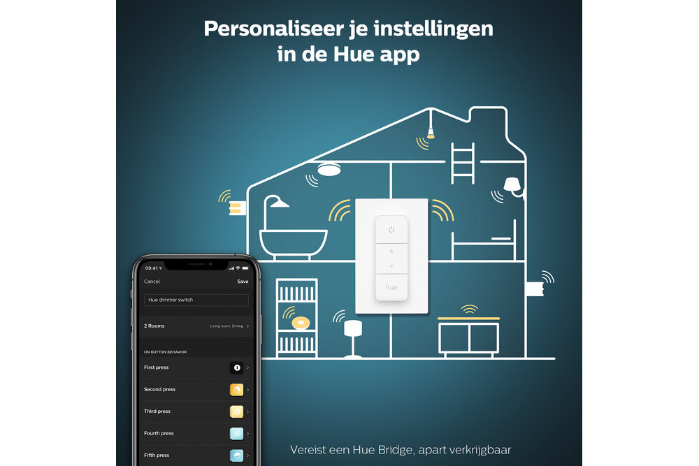 Philips Hue Philips Hue dimmer switch - draadloze schakelaar