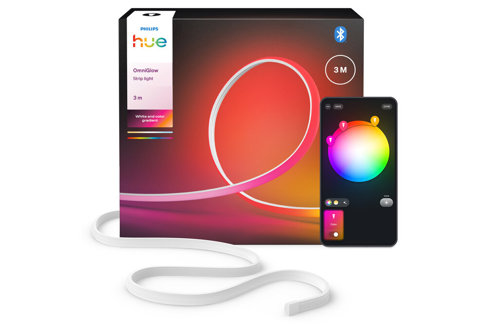 Philips Hue Philips Hue OmniGlow LED strip 3 m | 2700 lumen (totaal) | 40 Watt
