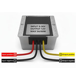 Applamp 12V-5A Spanningsstabilisator voor  (vracht)auto, camper, boot