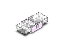 IP68 Dual White / RGB COB LED strip koppelstuk, soldeervrij. Voor 10-12mm ledstrips