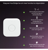 Philips Hue Philips Hue Flux LED strip verlenging - 2 meter verlengstrip -  Eenvoudige installatie - Wit en gekleurd licht - Chromasync™ technologie | 19.5 Watt