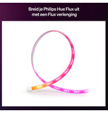 Philips Hue Philips Hue Flux LED strip verlenging - 5 meter verlengstrip -  Eenvoudige installatie - Wit en gekleurd licht - Chromasync™ technologie | 48 Watt