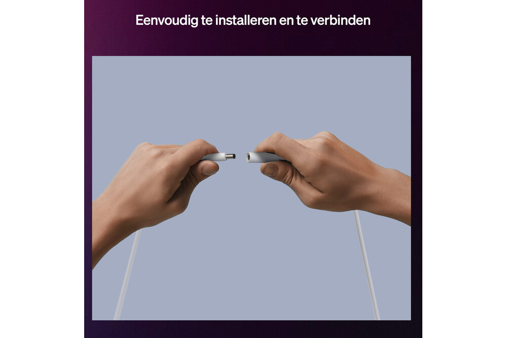 Philips Hue Philips Hue Flux Verlengkabel -  5 m - Eenvoudige installatie - Onopvallend minimalistisch design - Laagspanning