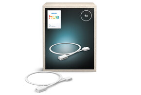 Philips Hue Philips Hue Flux Verbindingskabel -  Creëert lichtvrije zones - 50 cm lang - Flexibele en eenvoudige installatie - 4 stuks