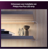 Philips Hue Philips Hue Flux Verbindingskabel -  Creëert lichtvrije zones - 50 cm lang - Flexibele en eenvoudige installatie - 4 stuks
