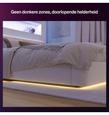 Philips Hue Philips Hue Flux Hoekconnector - Verbindt 2 hoekstrips in 90° hoek - Doorlopende gelijkmatige lichtlijn - 4 stuks