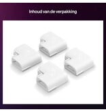 Philips Hue Philips Hue Flux Hoekconnector - Verbindt 2 hoekstrips in 90° hoek - Doorlopende gelijkmatige lichtlijn - 4 stuks