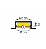 LUMO RS  12mm Verzonken Led Profiel 1m-2m