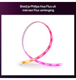 Philips Hue Philips Hue Flux LED strip verlenging - 5 meter verlengstrip -  Eenvoudige installatie - Wit en gekleurd licht - Chromasync™ technologie | 48 Watt