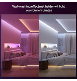 Philips Hue Philips Hue Flux LED strip verlenging - 5 meter verlengstrip -  Eenvoudige installatie - Wit en gekleurd licht - Chromasync™ technologie | 48 Watt